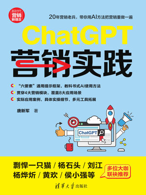cover image of ChatGPT营销实践
